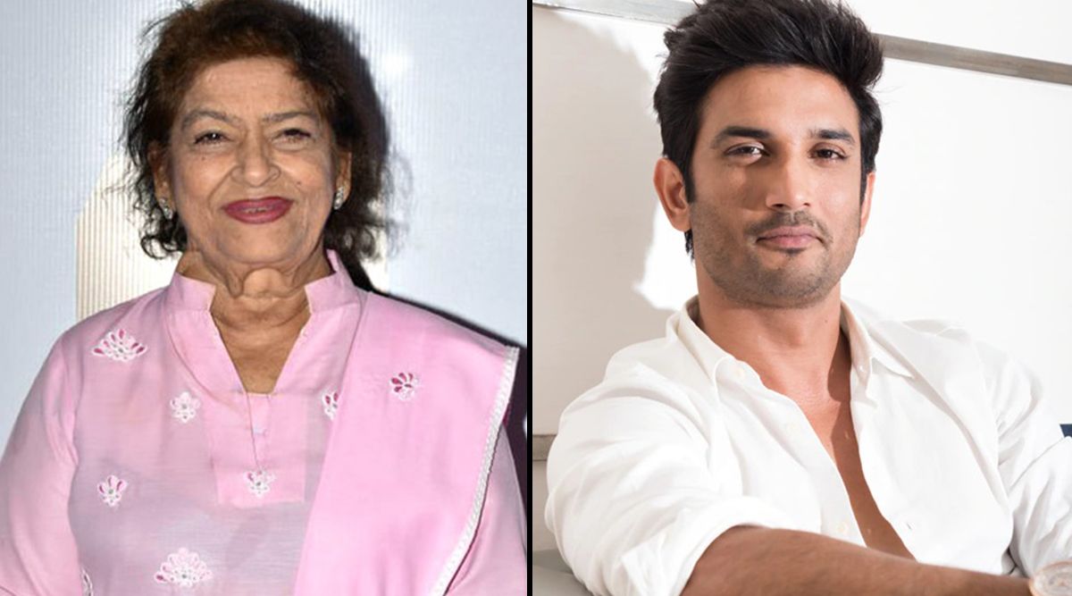 Here’s what Late Saroj Khan had to say about Sushant Singh Rajput after his death