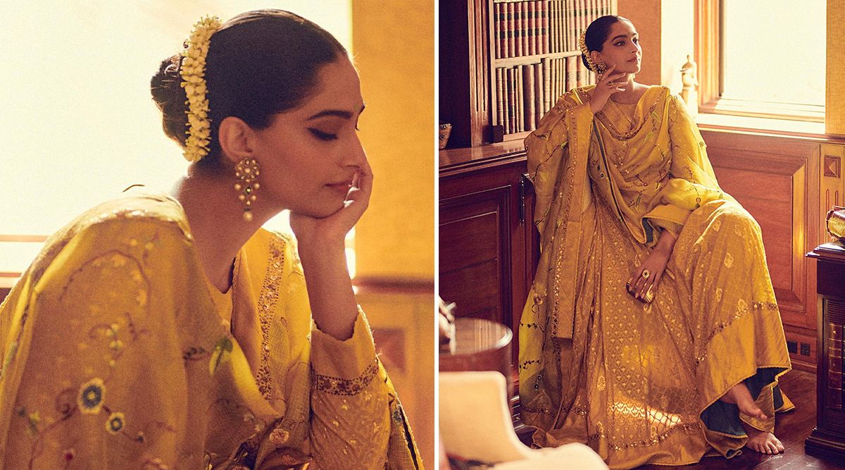 Sonam Kapoor dresses in ethnic attire and receives compliments from her parents Sunita and Anil Kapoor, Check out!