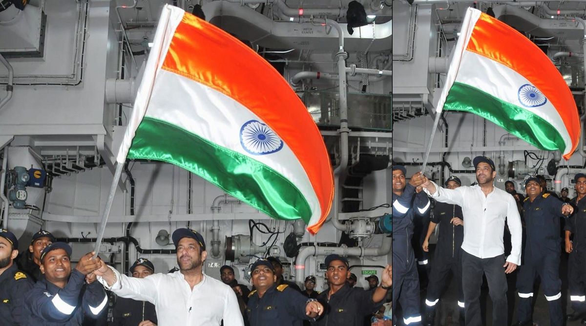 Salman Khan sends greetings and posts a picture with the Indian flag on the 76th Independence Day