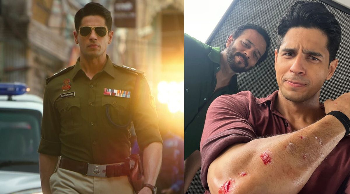 Sidharth Malhotra shares a BTS photo from the sets of his OTT debut, Indian Police Force