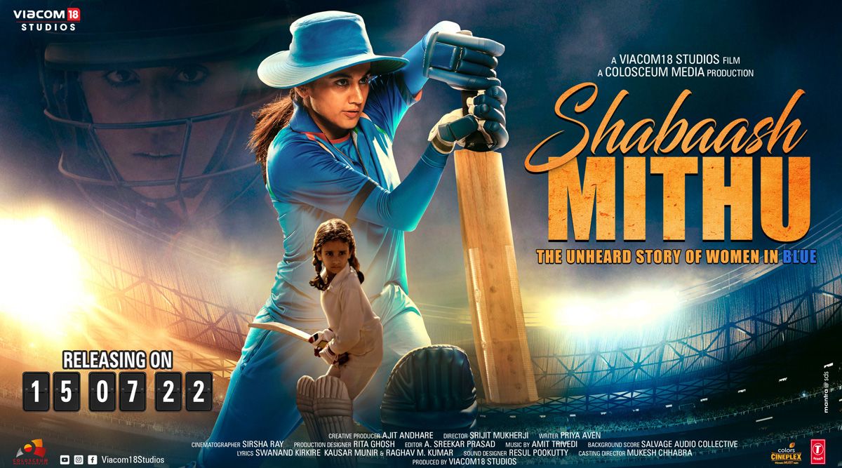 Shabaash Mithu, starring Taapsee Pannu, to be released on July 15, 2022; Beau Mathias Boe is rooting for her
