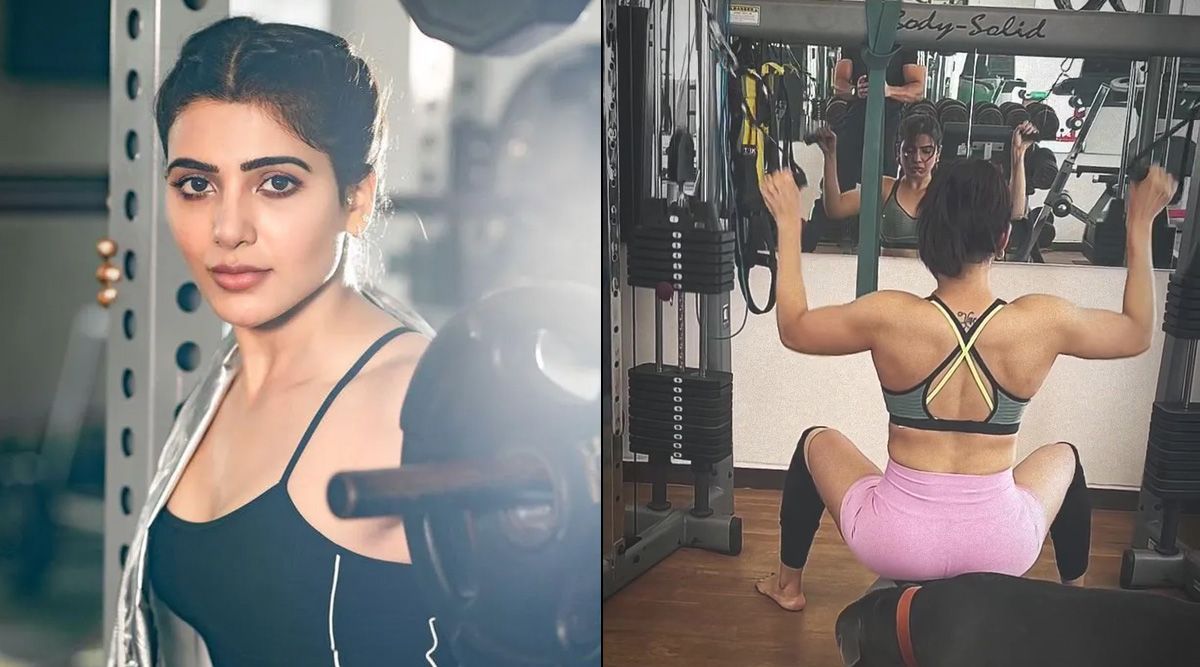 Samantha Ruth Prabhu’s back workout is all we need for motivation; Watch the actress’s fitness clip!