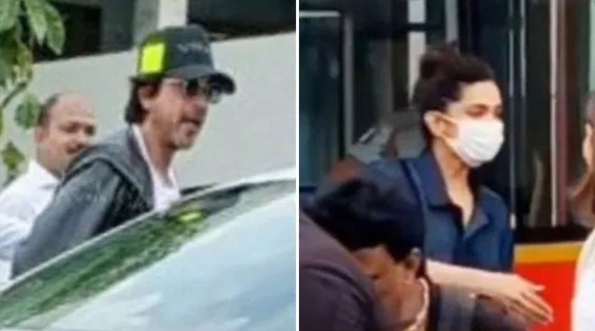 Shah Rukh Khan jets off to Chennai with Deepika Padukone, rumored to be shooting for her cameo in the film