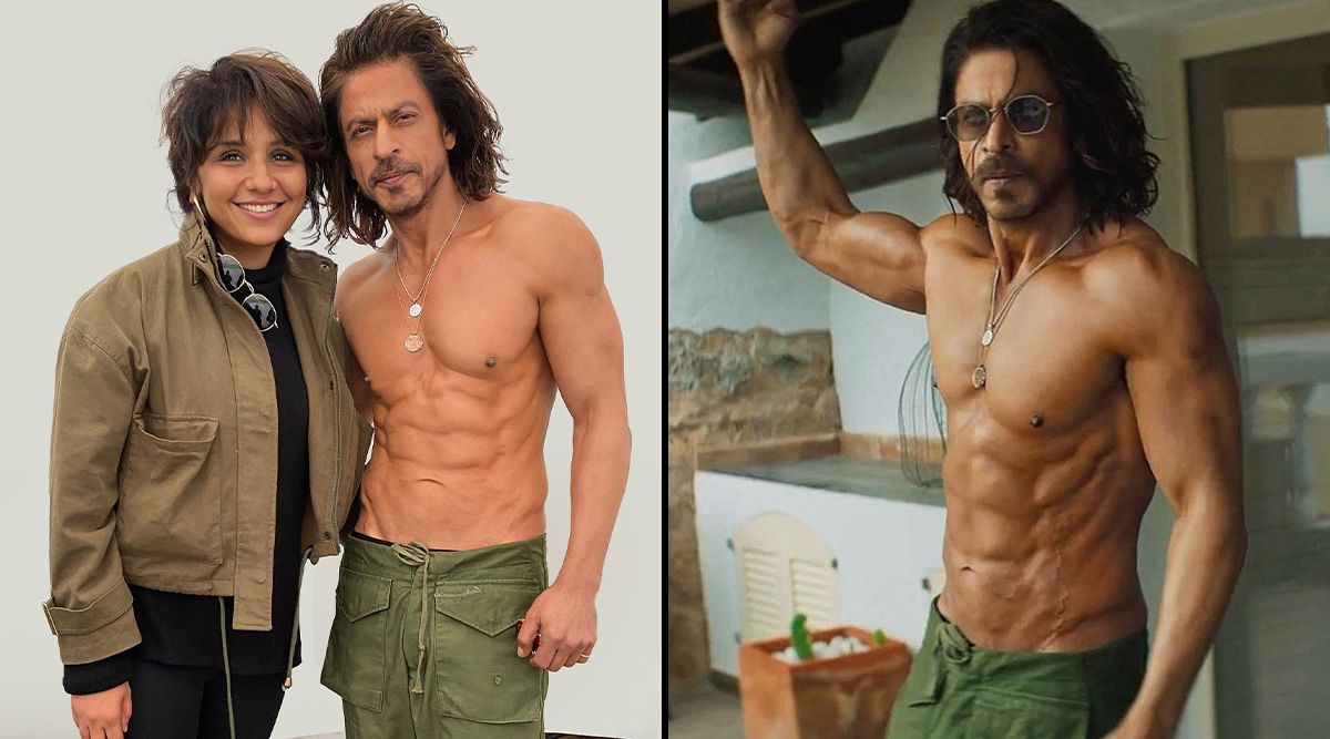 Shah Rukh Khan’s never seen before shirtless picture from Pathaan goes viral; Makeup artist Preetisheel shares a pic