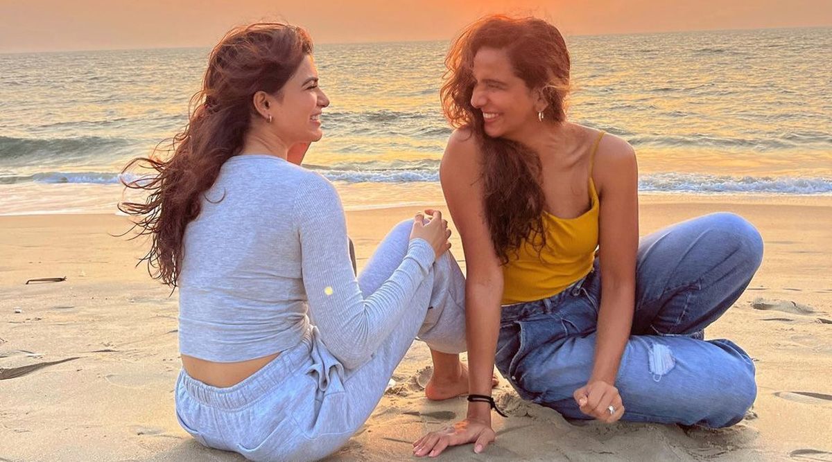 Samantha Ruth Prabhu enjoys a beach sunset with bestie Meghna Vinod