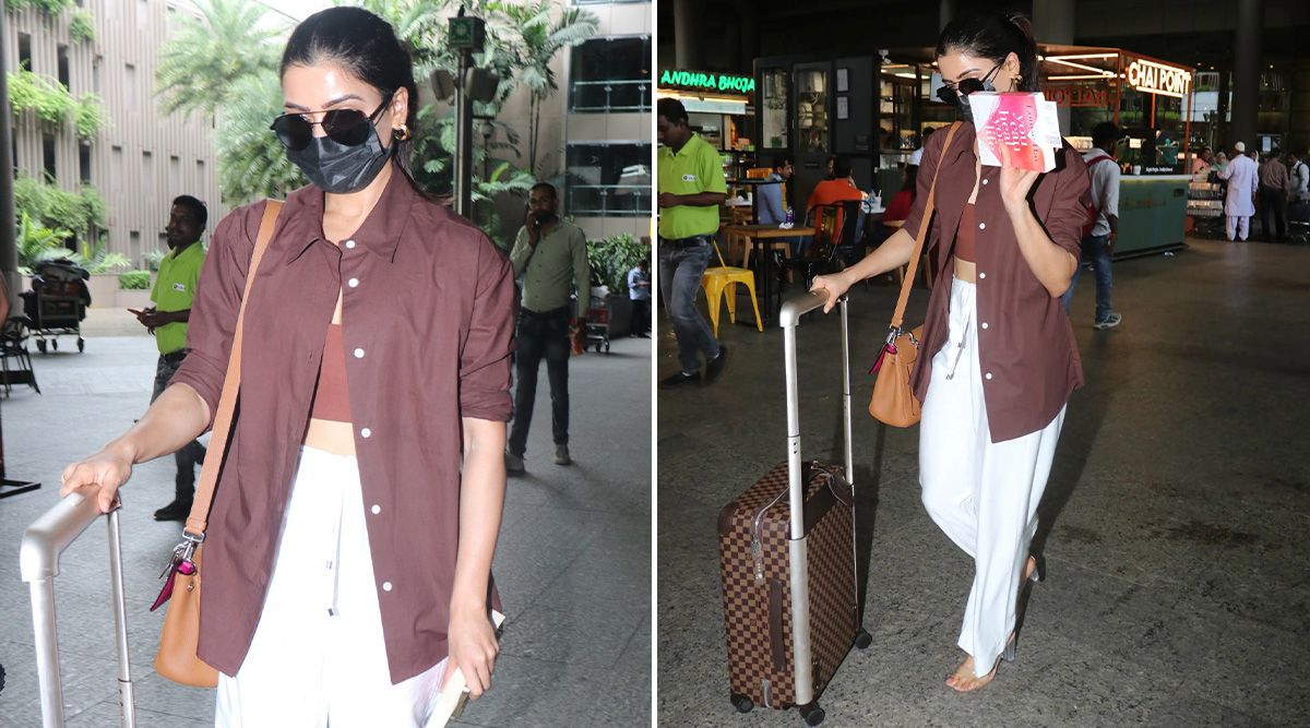 Samantha Ruth Prabhu clicked at Mumbai airport carrying a book titled ‘You can heal your life’