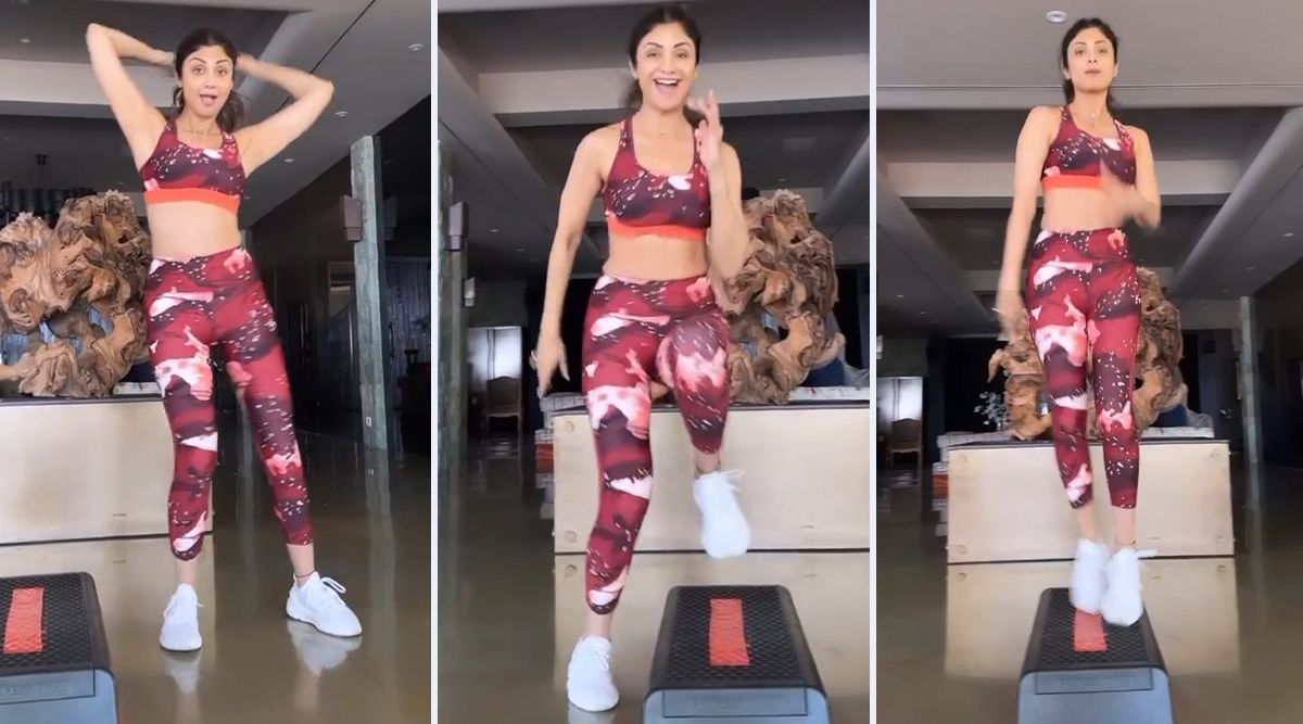 Shilpa Shetty shares a NEW energetic and fun workout video on the song ‘Baazigar O Baazigar’; Check out!
