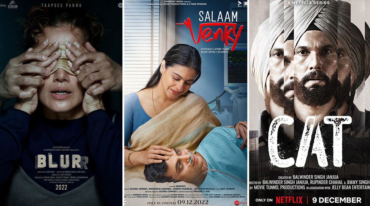 New films and series RELEASING THIS week including Salaam Venky, Blurr, CAT, and more!