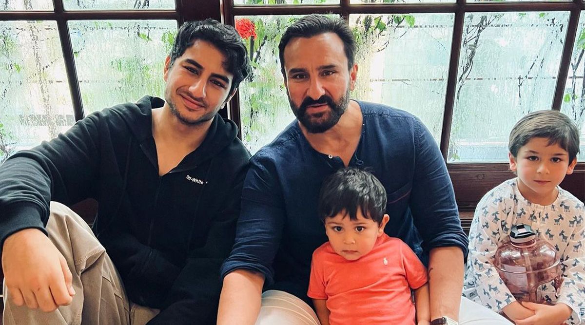 Kareena Kapoor shares a picture of Saif Ali Khan, Ibrahim, Taimur, and Jeh together and her caption is something we can all agree to!