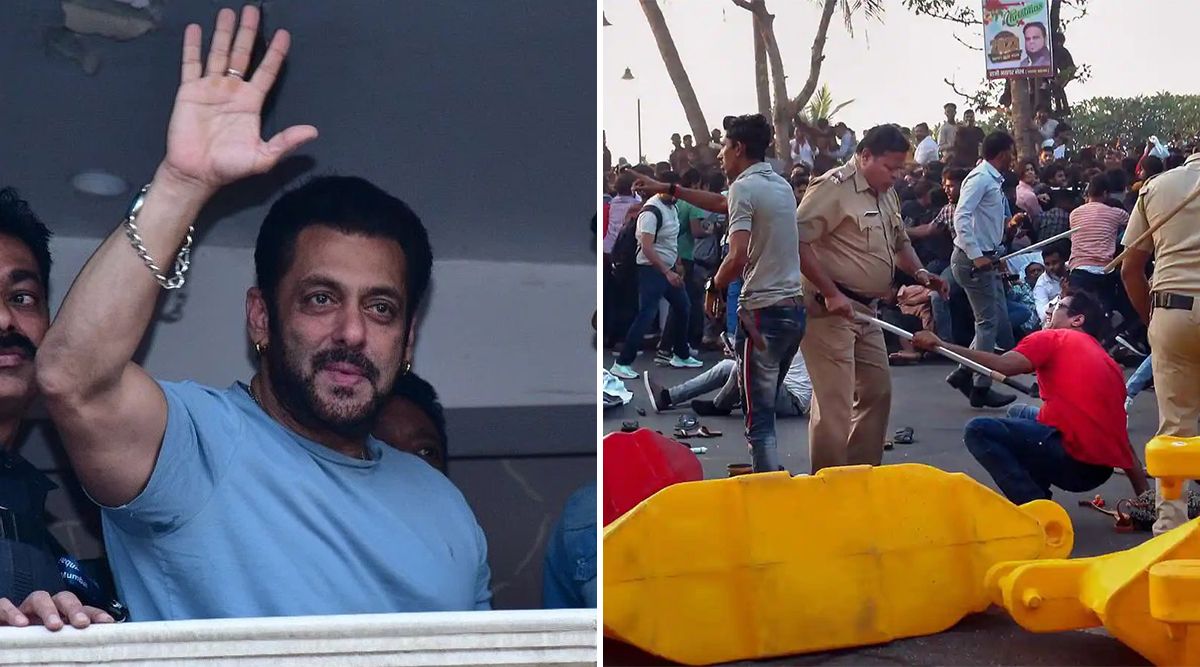 Salman Khan Fans had to face LATHICHARGE on his Birthday! Watch here!