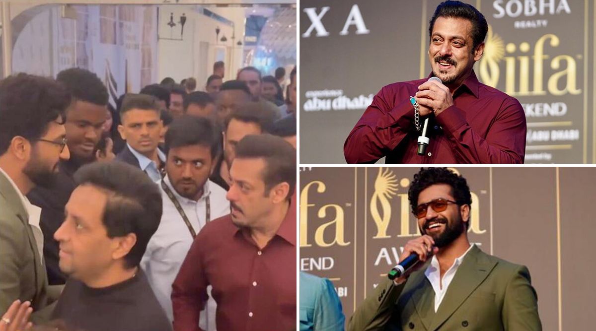 IIFA 2023: SHOCKING! Vicky Kaushal Gets PUSHED By Salman Khan's Security As He Tries To Talk To The Superstar (Watch Video)