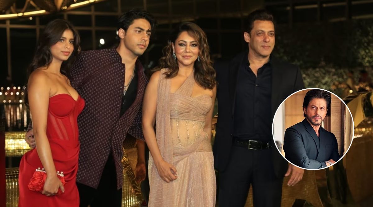 Salman Khan Sends Internet Into Frenzy As He Poses With SRK's Family - Aryan, Gauri, And Suhana Khan (Watch Videos)