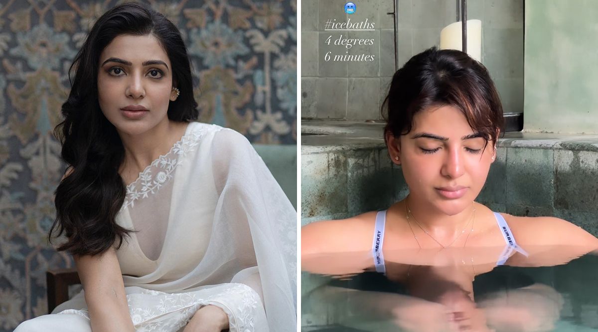 Samantha Ruth Prabhu Gives Us Chills As She Takes 4-Degree Ice Bath In Bali