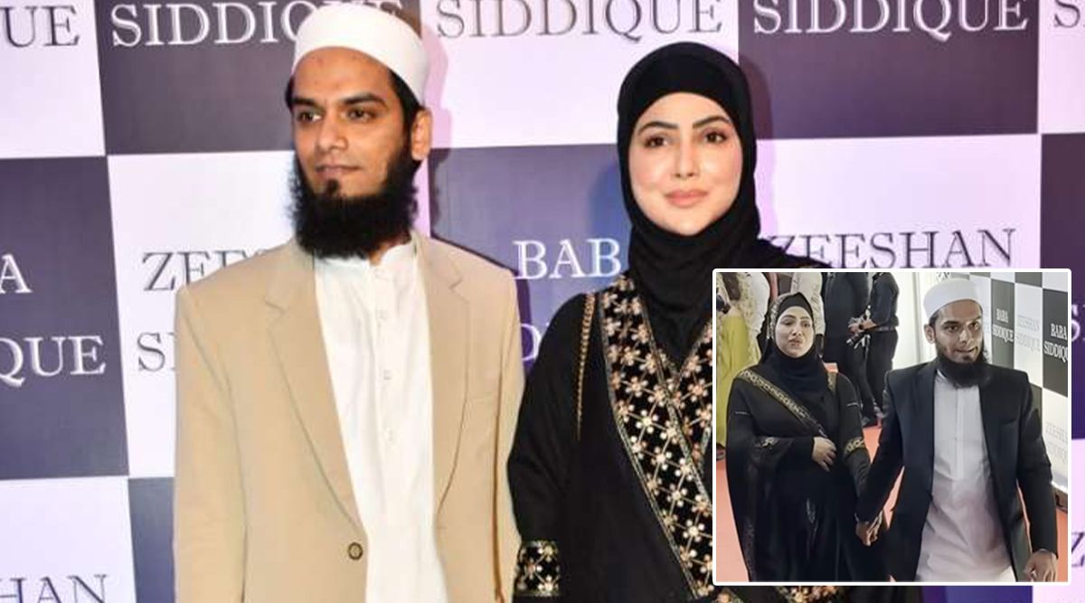Baba Siddique Iftaar Party 2023: Netizens Criticize Pregnant Sana Khan's Husband Anas Saiyad After She Struggles To Walk (Watch Video)
