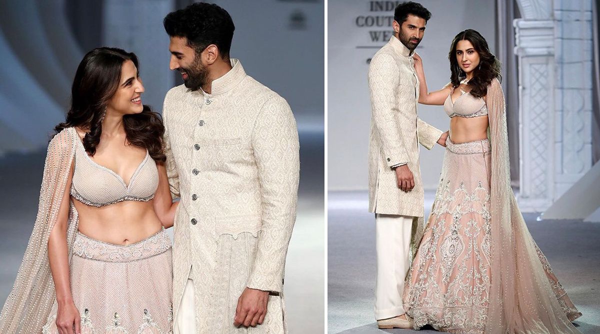 Oh No! Sara Ali Khan Faces BACKLASH Over Her Ramp Walk With Aditya Roy Kapur; Netizens Call Her 'FAKE'! (Watch Video)