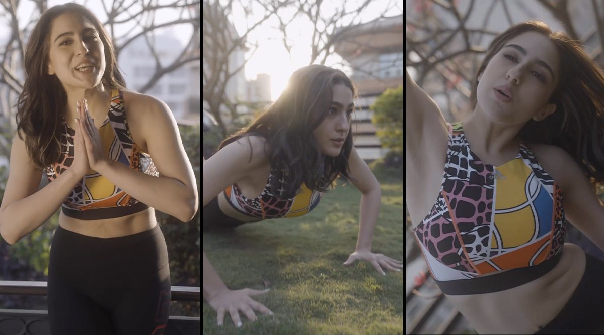 Sara Ali Khan extends support to India's first ever push-ups challenge; asks people to register