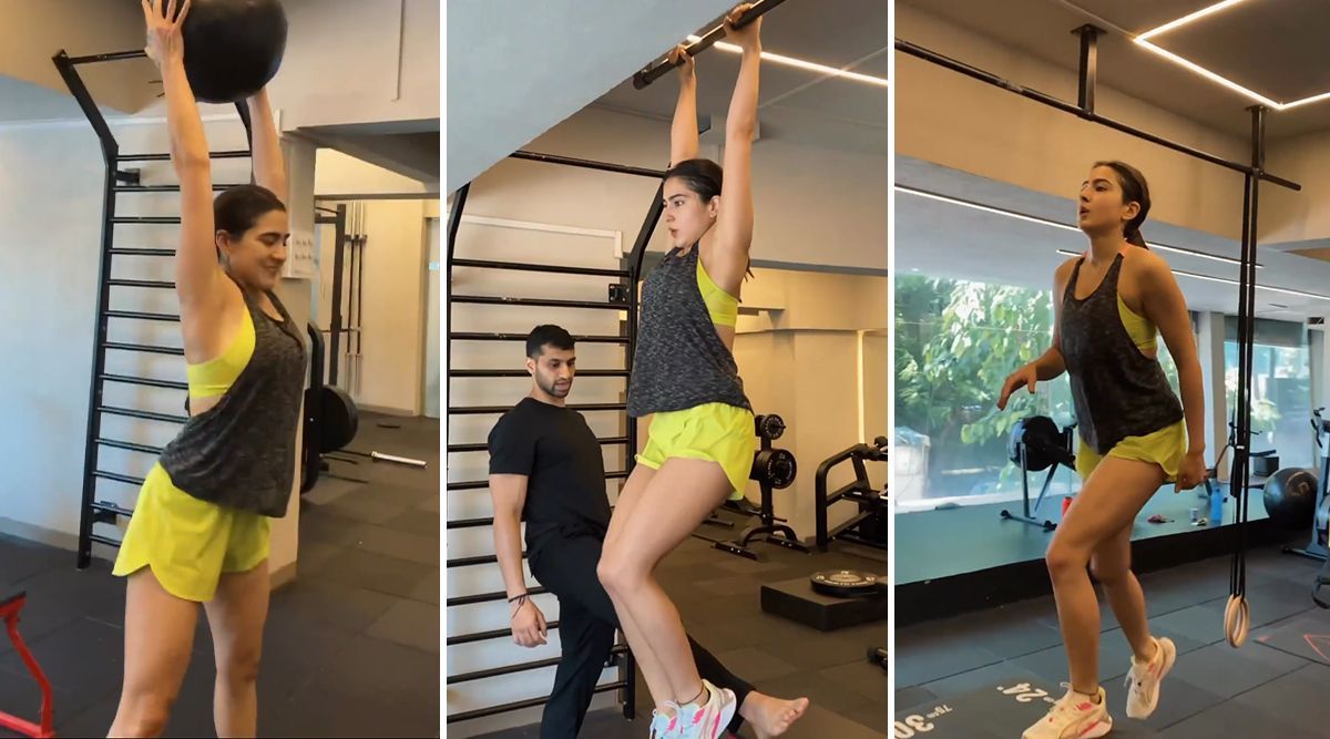 Sara Ali Khan's Intense Gym Session Reveals Her Dedication To Fitness (Watch Video)