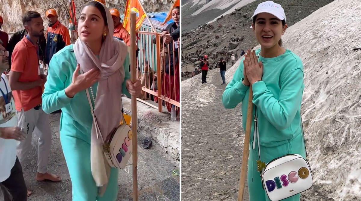 Sara Ali Khan Shares A Glimpse Of Her Spiritual Journey From Amarnath Yatra (Watch Video)