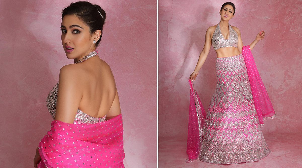 Sara Ali Khan Aces The Perfect Diwali Look In This Lehenga Set 