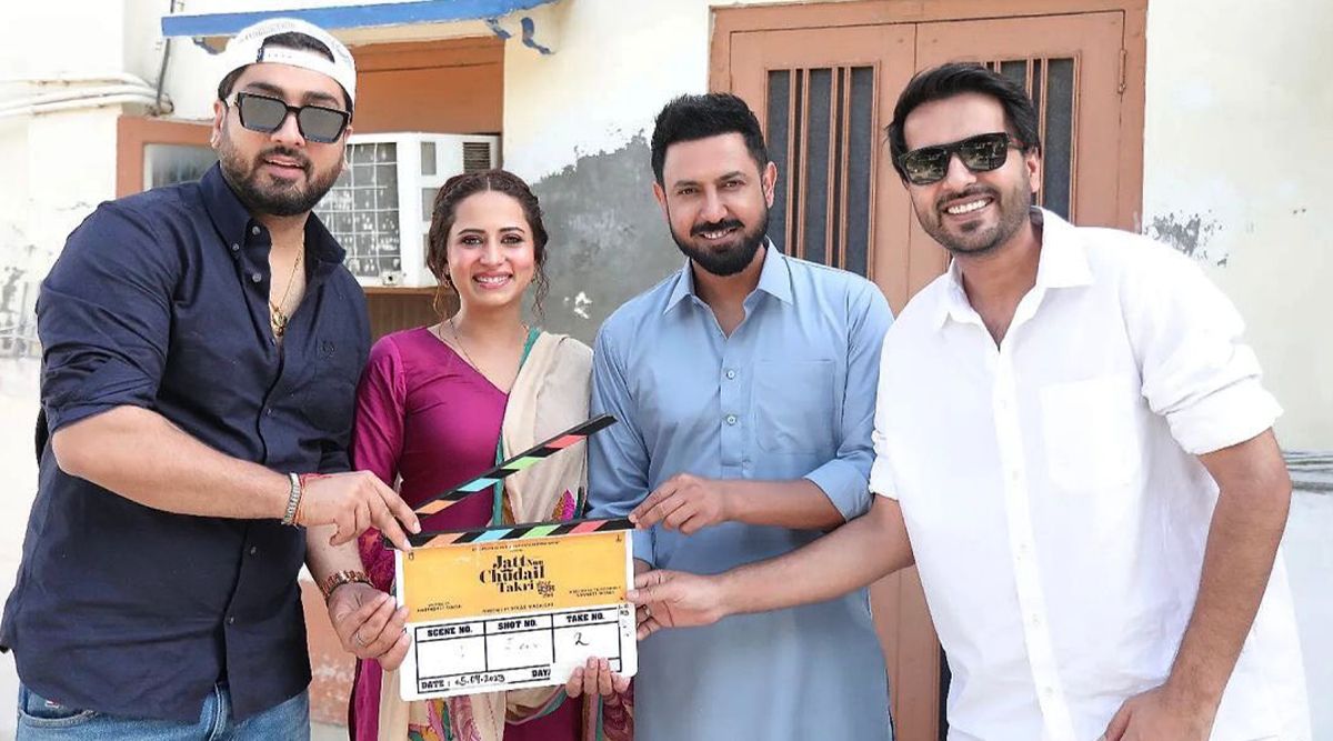 Jatt Nuu Chudail Takri: Sargun Mehta Starts Shooting For The Film Alongside Gippy Grewal