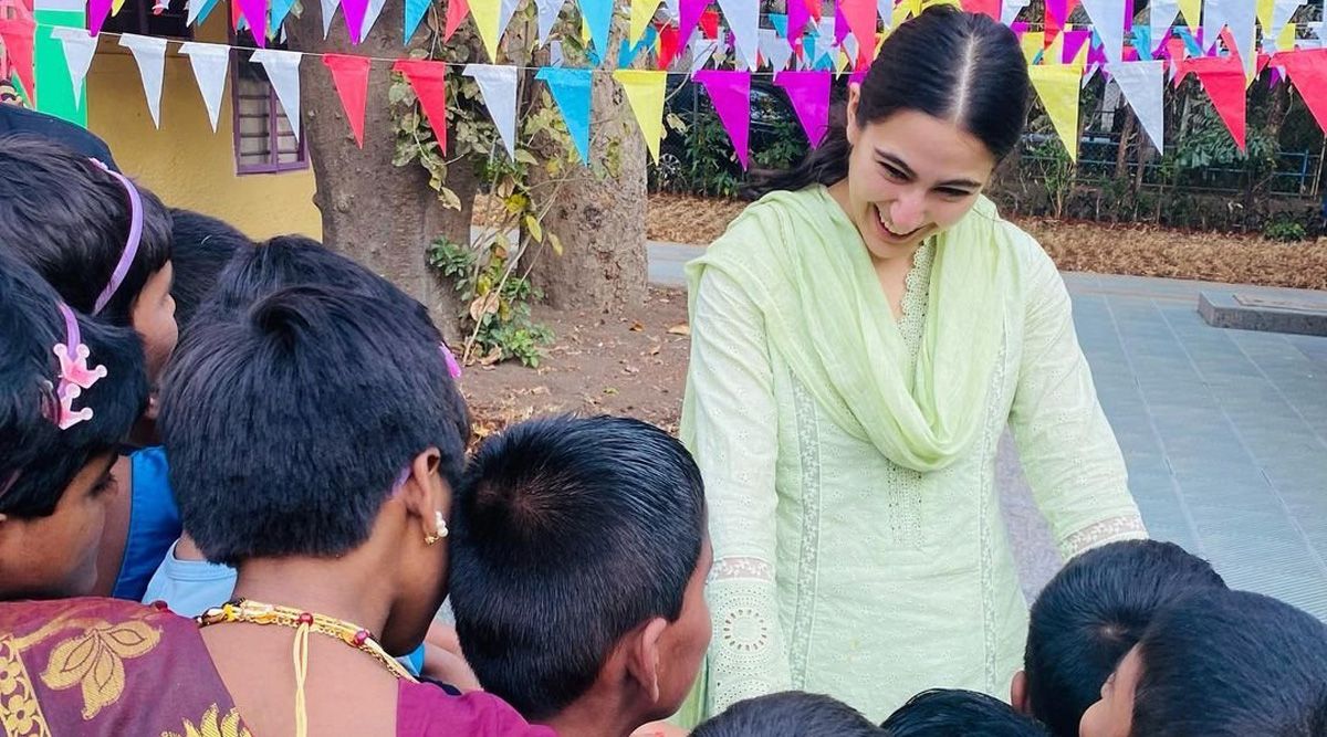 Sara Ali Khan celebrates Sushant Singh Rajput’s birth anniversary in an NGO; shares on Instagram; Watch the reel here!