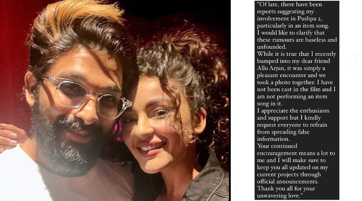 Pushpa 2: Seerat Kapoor Breaks Silence On Doing An ITEM SONG (View Post)