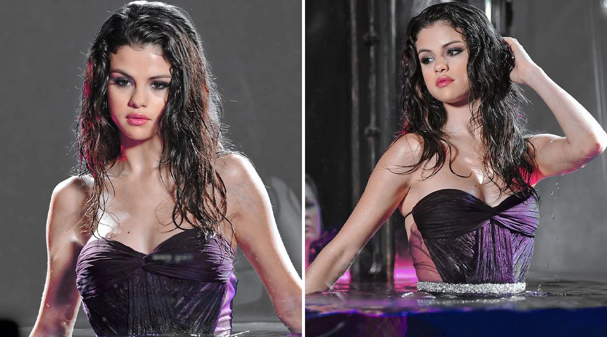 Ooh La La! Selena Gomez Sets Hearts Afire In Drenched OFF-SHOULDER Gown, Flaunting Her JAW-DROPPING CLEAVAGE! (View Pics)