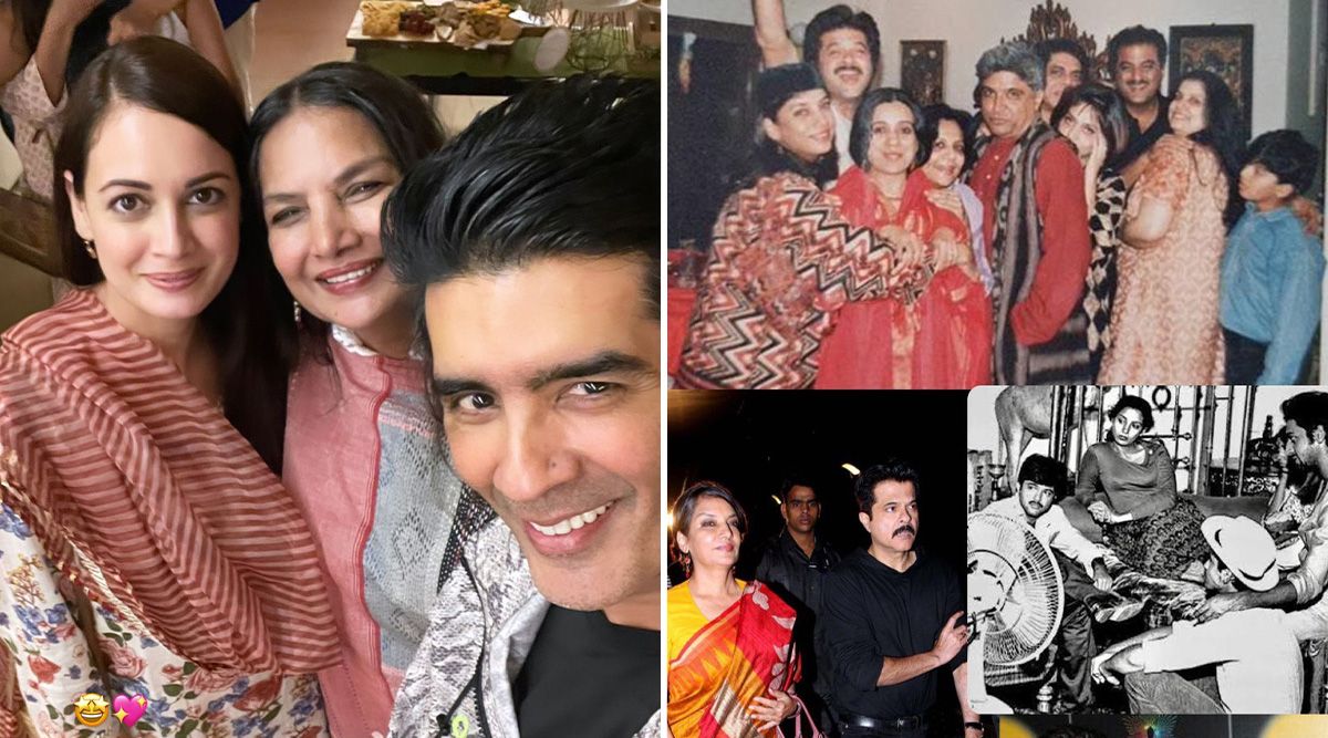 At Shabana Azmi's celebrity-studded birthday party, Tabu, Dia Mirza, and Anil Kapoor were present