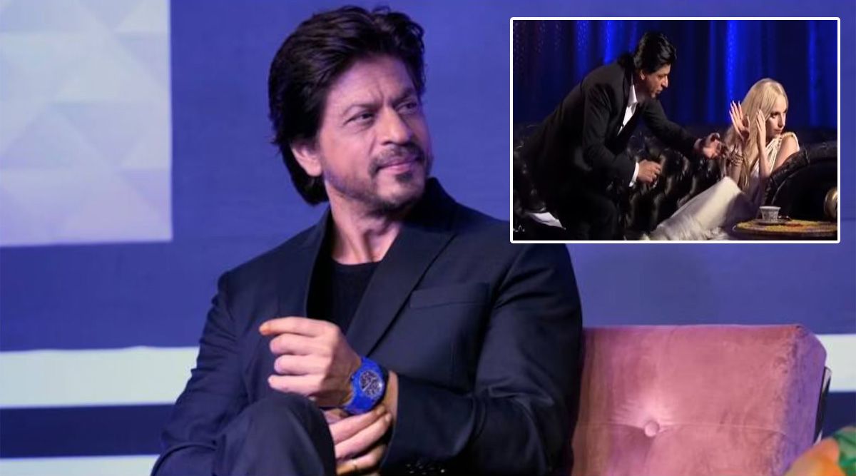 Shah Rukh Khan Gets MASSIVELY Trolled For Constantly Urging Lady Gaga To Accept His ‘EXPENSIVE WATCH’ As Gift; Netizens Says 'CREEP'  (Watch Video)