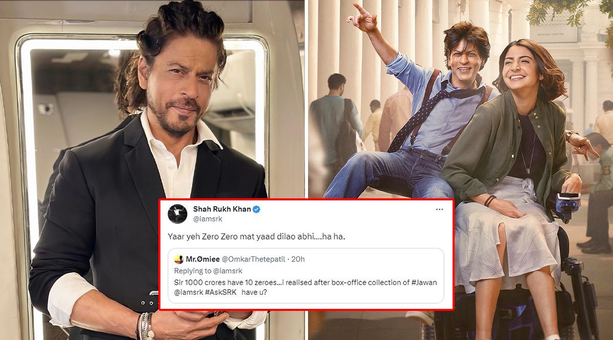 HILARIOUS! Shah Rukh Khan Has An EPIC Response To A Fan Who Reminded Him About Zero! (View Post)