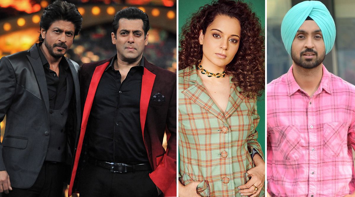 From Shah Rukh Khan-Salman Khan To Kangana Ranaut-Diljit Dosanjh: Celebrities Who Had Fights In Public!