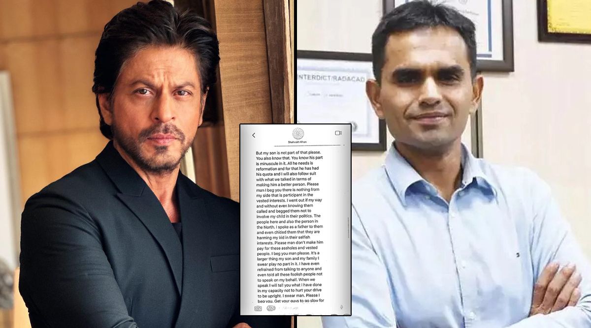Shah Rukh Khan, Sameer Wankhede’s Leaked Chat: Shah Rukh Khan’s Soft And Composed Side Will Make You Respect Him All The More! (Details Inside)