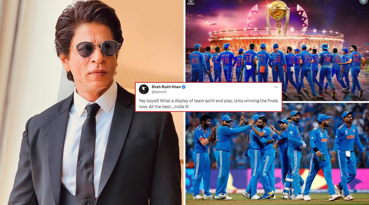 Shah Rukh Khan's Wholesome Tweet After India's Big Win At World Cup Semi-Finals