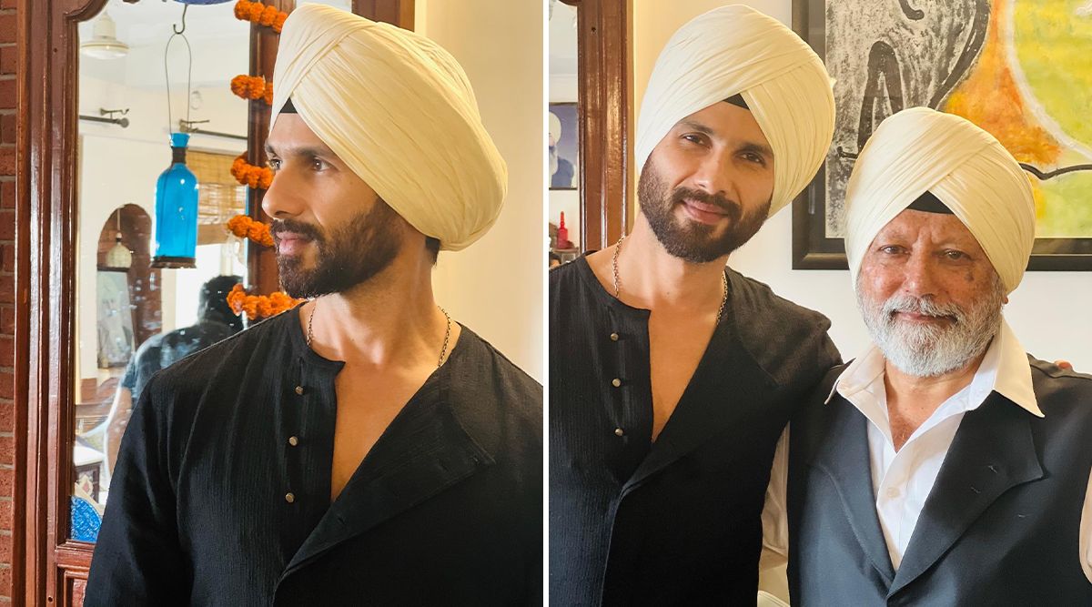 Shahid Kapoor's Heartwarming Gesture At Family Wedding, Fulfills Dad Pankaj Kapoor's Special Wish By Wearing A Turban! (View Pic)