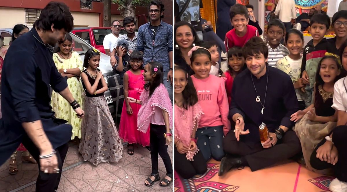 Bekaaboo: Shalin Bhanot Dancing With Kids Who Visited Him  On The Sets Will Melt Your HEARTS!