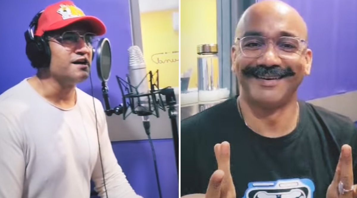 Amazing! Sharad Kelkar Shares HILARIOUS Video Of Taking Over Bigg Boss Voice Over Artist Vijay Vikram’s Duties; Says ‘Let’s Steal His Job Too’ (Watch Video)