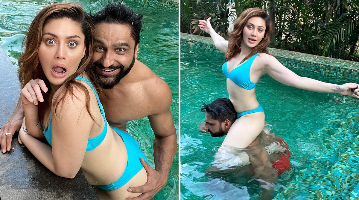Shefali Jariwala Sets the Temperature Soaring in a Stunning Powder Blue Bikini, Joined by Husband Parag Tyagi for a Fun Poolside Affair (View Pics)