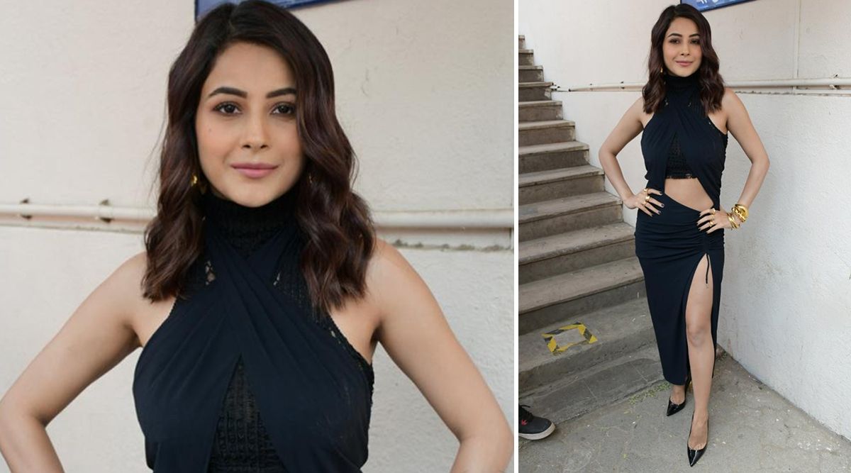 Shehnaaz Gill Takes Her SEX QUOTIENT To An All New Level In A Thigh-High Black Slit Dress At The Promotions Of Kisi Ka Bhai Kisi Ki Jaan (Watch Video) 