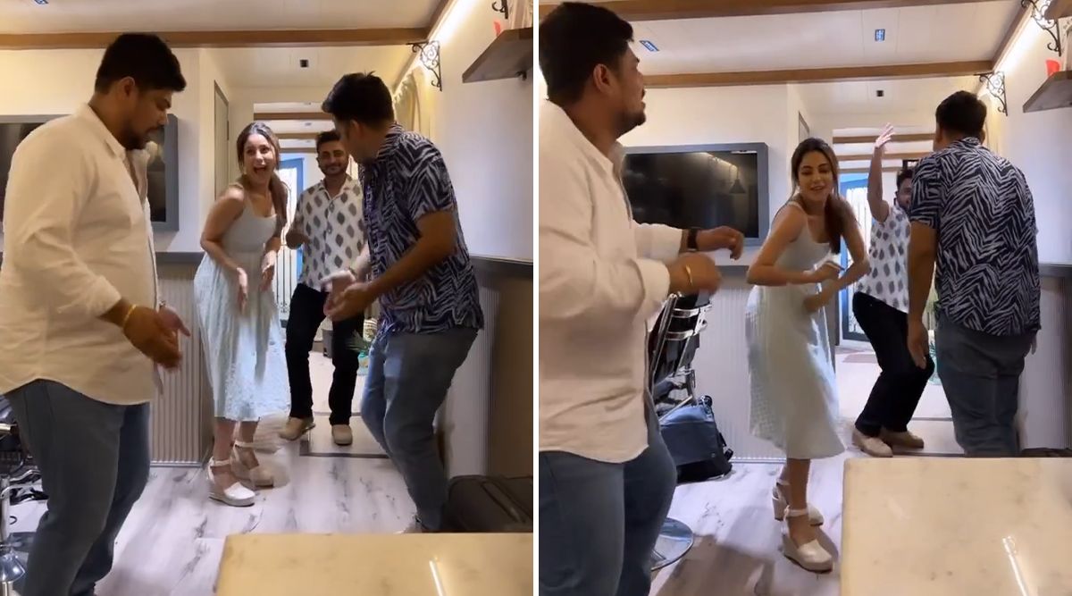 Watch THIS adorable video of Shehnaaz Gill grooving to the beats of Zingaat with her team!