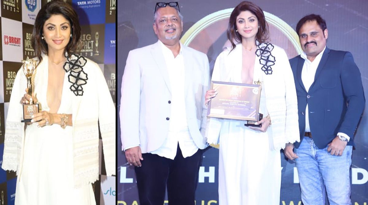 The Big Impact Awards 2023: Shilpa Shetty Kundra receives the award of ‘Business Women Icon Of The Year'!