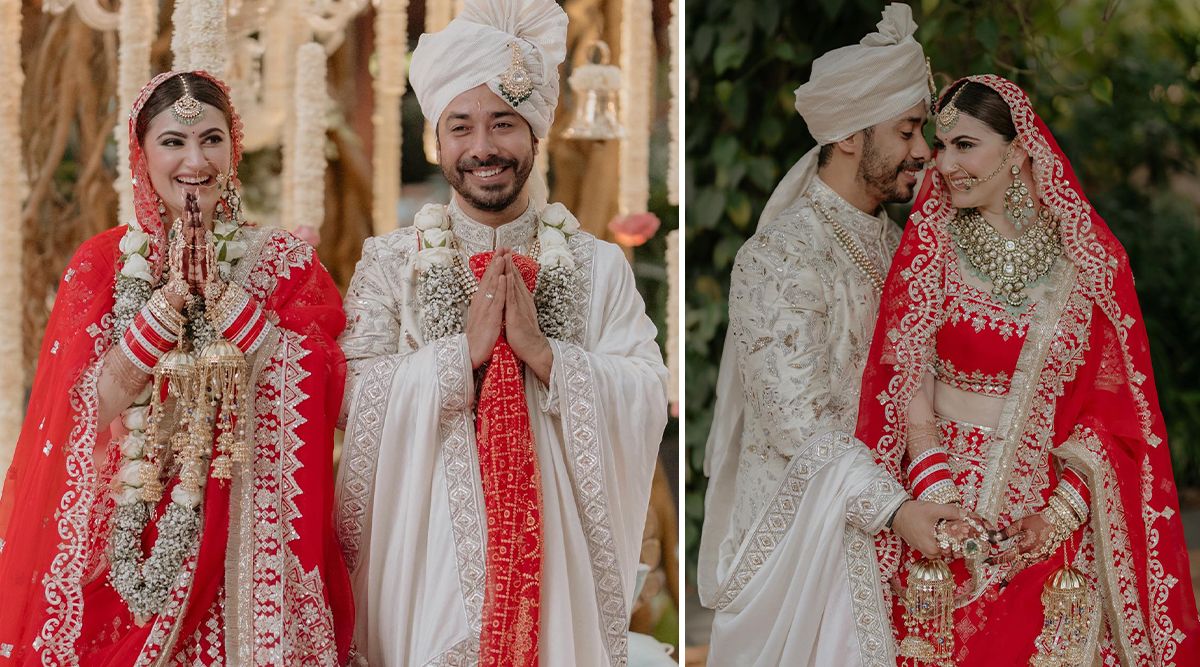 Director Abhishek ties the knot to Shivaleeka Oberoi in an intimate wedding ceremony; post pictures from their big day