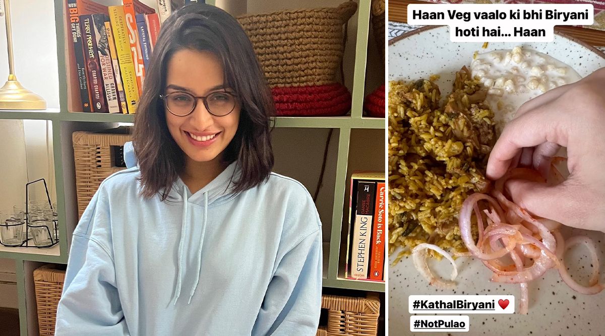 Wow! Shraddha Kapoor Introduces The World To ‘Veg Biryani’ That’s NOT Pulao!