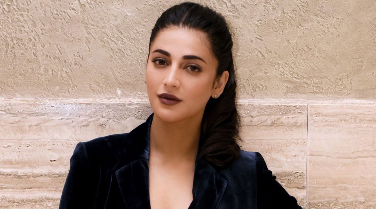 Shruti Haasan calls the Indian cinema industry male dominated but says, ‘Society is also responsible for this, so cinema can’t alone hold the label’
