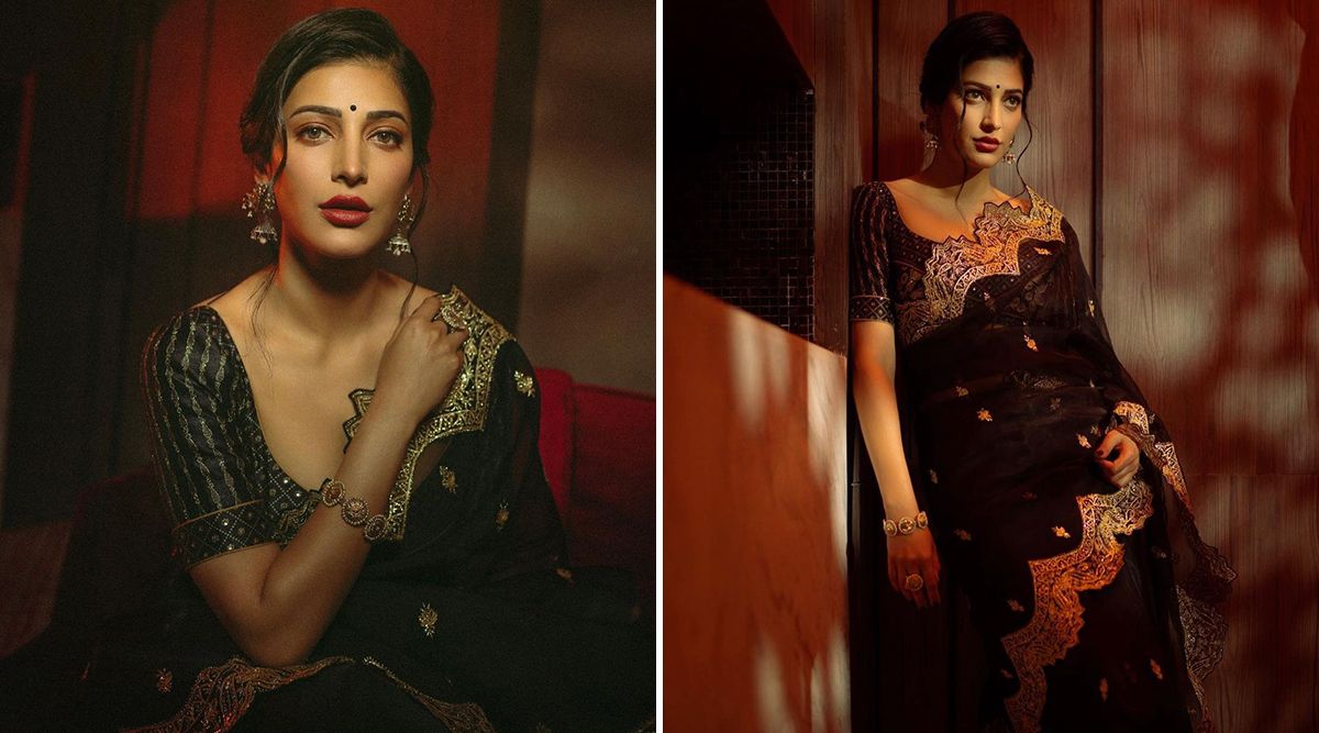 Shruti Hassan never fails to impress us with her FASHION SENSE! Look at her ethnic wear that’ll enhance your style!