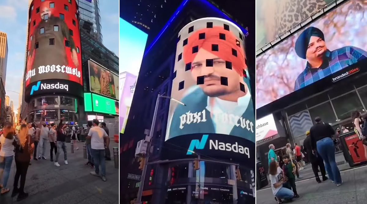 Sidhu Moose Wala’s songs play at Times Square; fans gather to pay tributes on his birthday