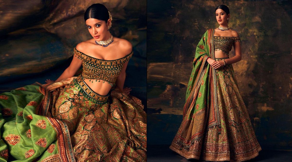 In her regal lehenga, Shanaya Kapoor looks  stunning