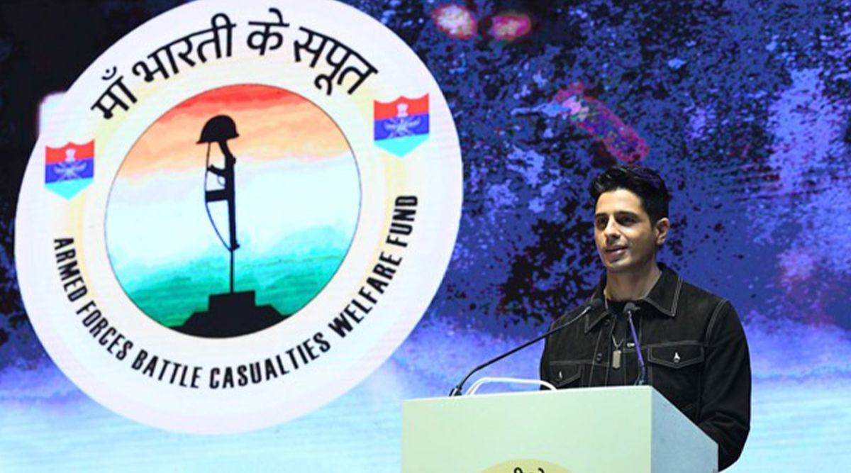 Sidharth Malhotra appeals for funds to help Indian soldier families