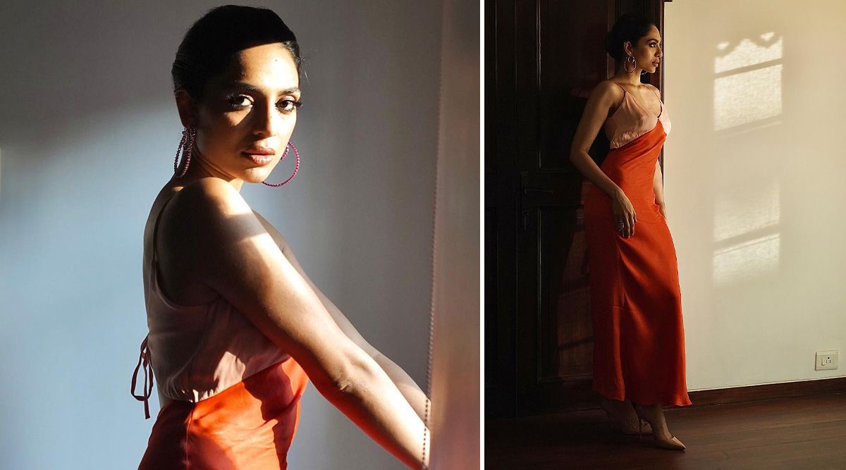 Sobhita Dhulipala is a treat to the eyes in THIS sleek two-toned satin gown; Check out the pictures of this beauty!