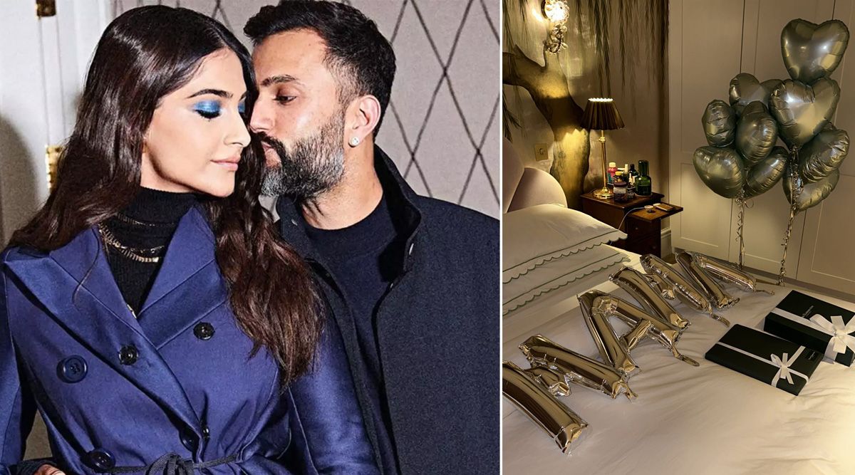 Sonam Kapoor Gets A SURPRISE From Husband Anand Ahuja As She Celebrates Her First Mother’s Day (View Pictures)