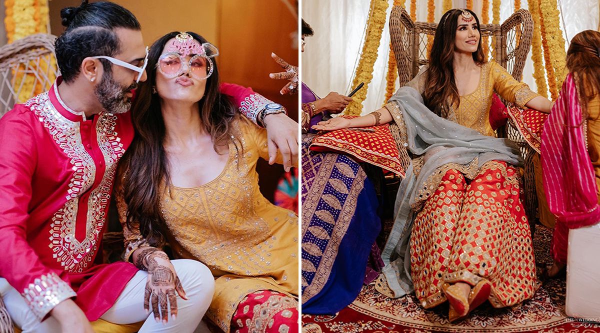 Sonnalli Seygall's Mehendi Ceremony ATTIRE Grabs Eyeballs Of Everyone With Her TRADITIONAL Yet MODERN Look